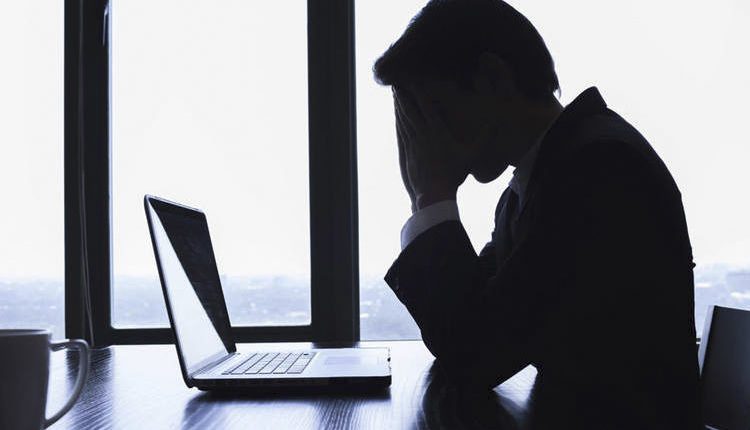 fracasso no trabalho