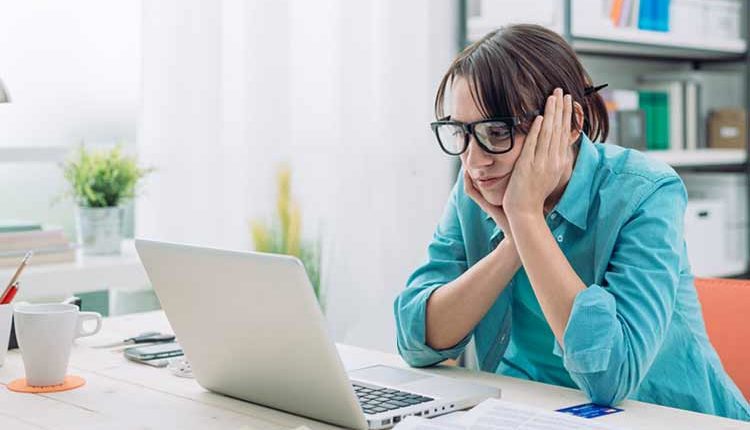 tédio no trabalho